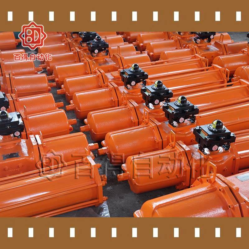 AW氣動執行器在成品倉待裝箱